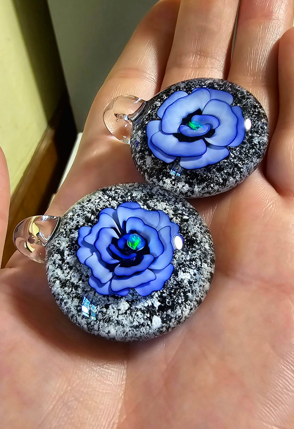 Memorial Flower Pendant