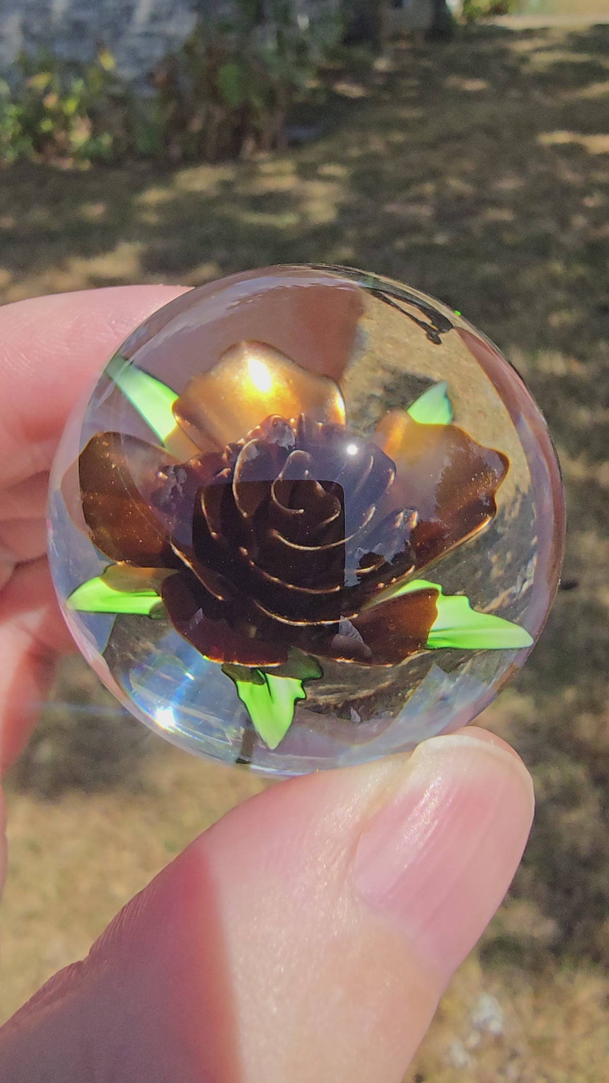 1.66 Gold Flower Marble  - Justin Bodovsky