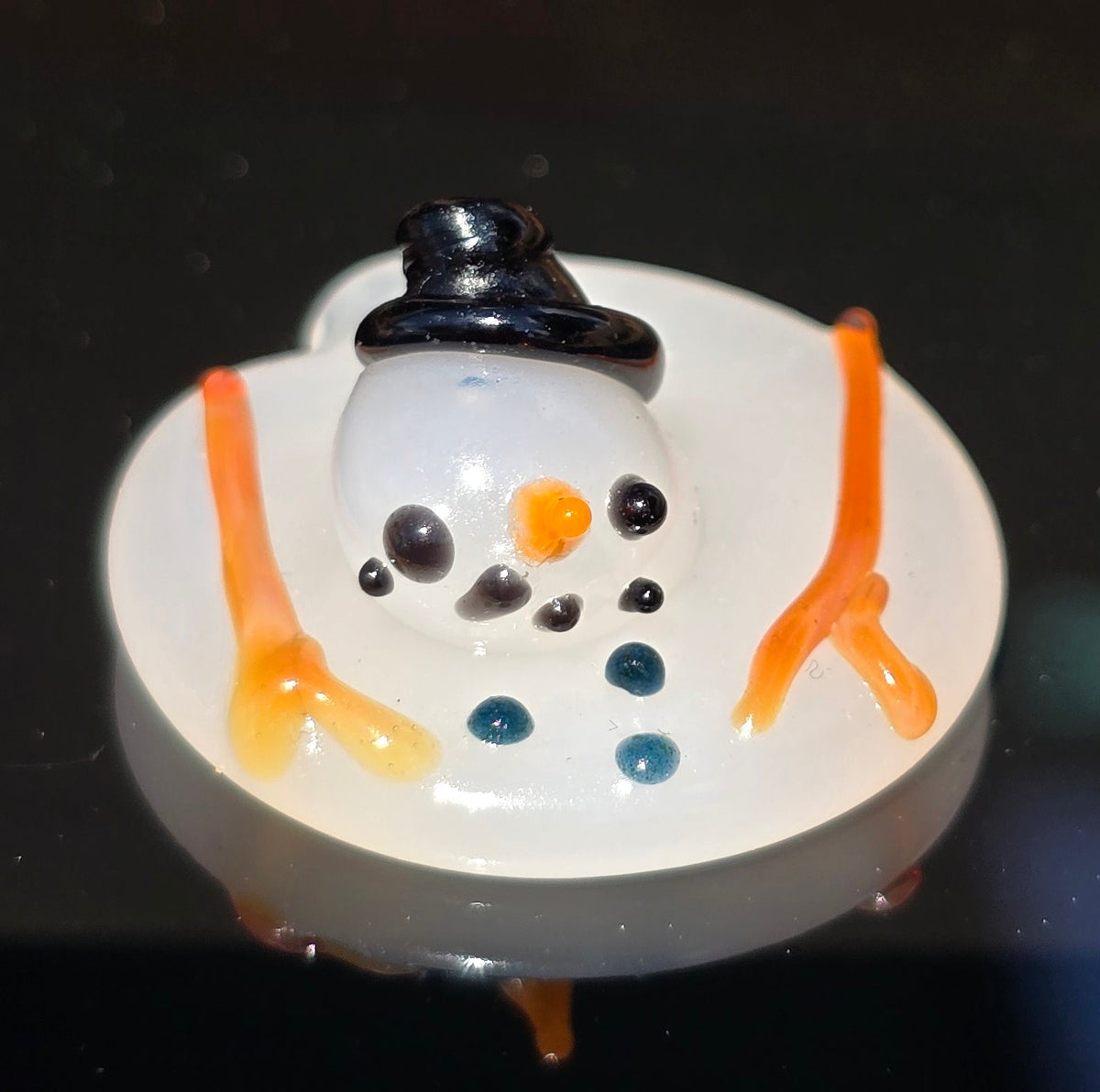 Texas Snowman Figure - Eve Bodovsky