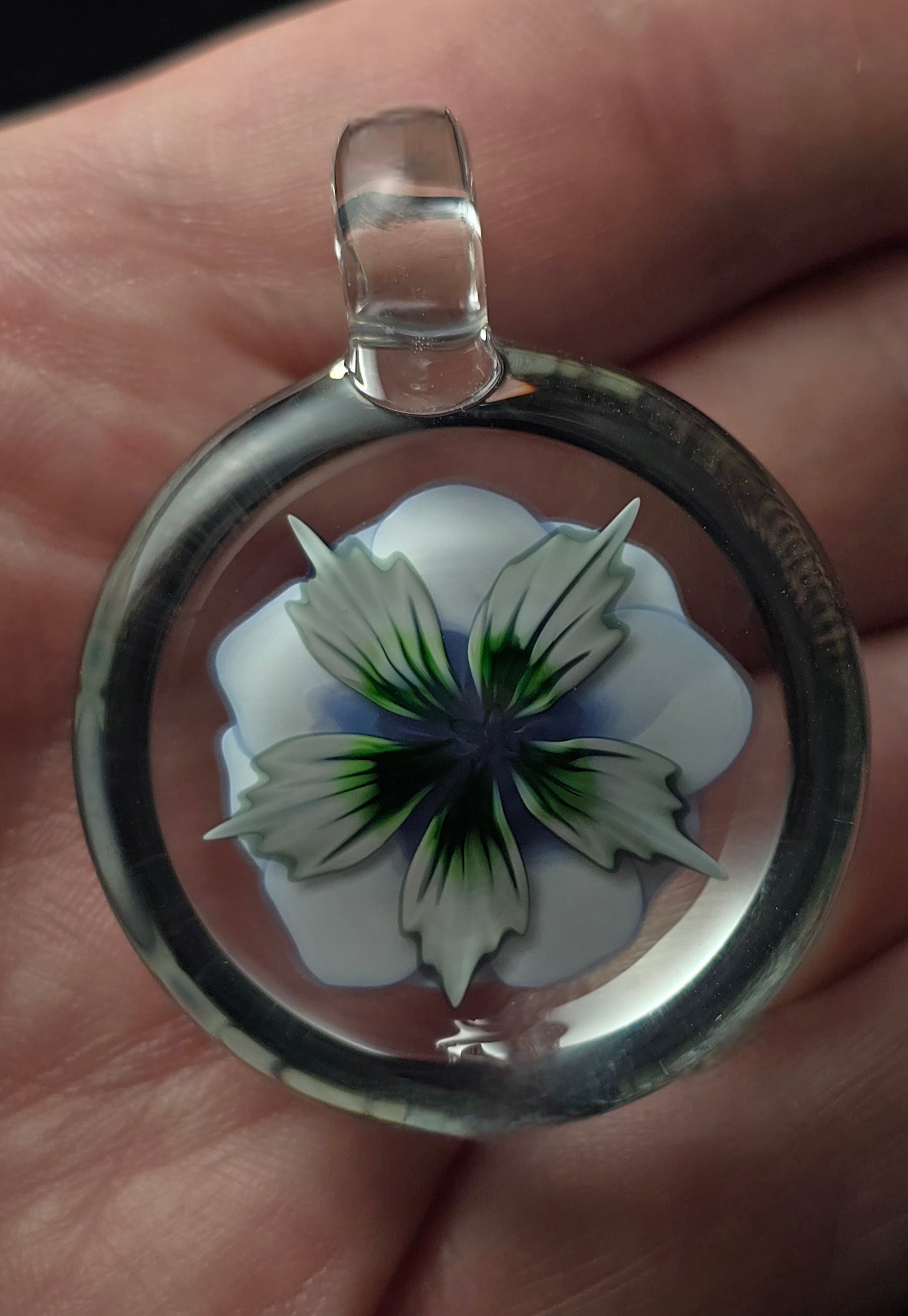 1.91x1.48in Flower Pendant  - Justin Bodovsky