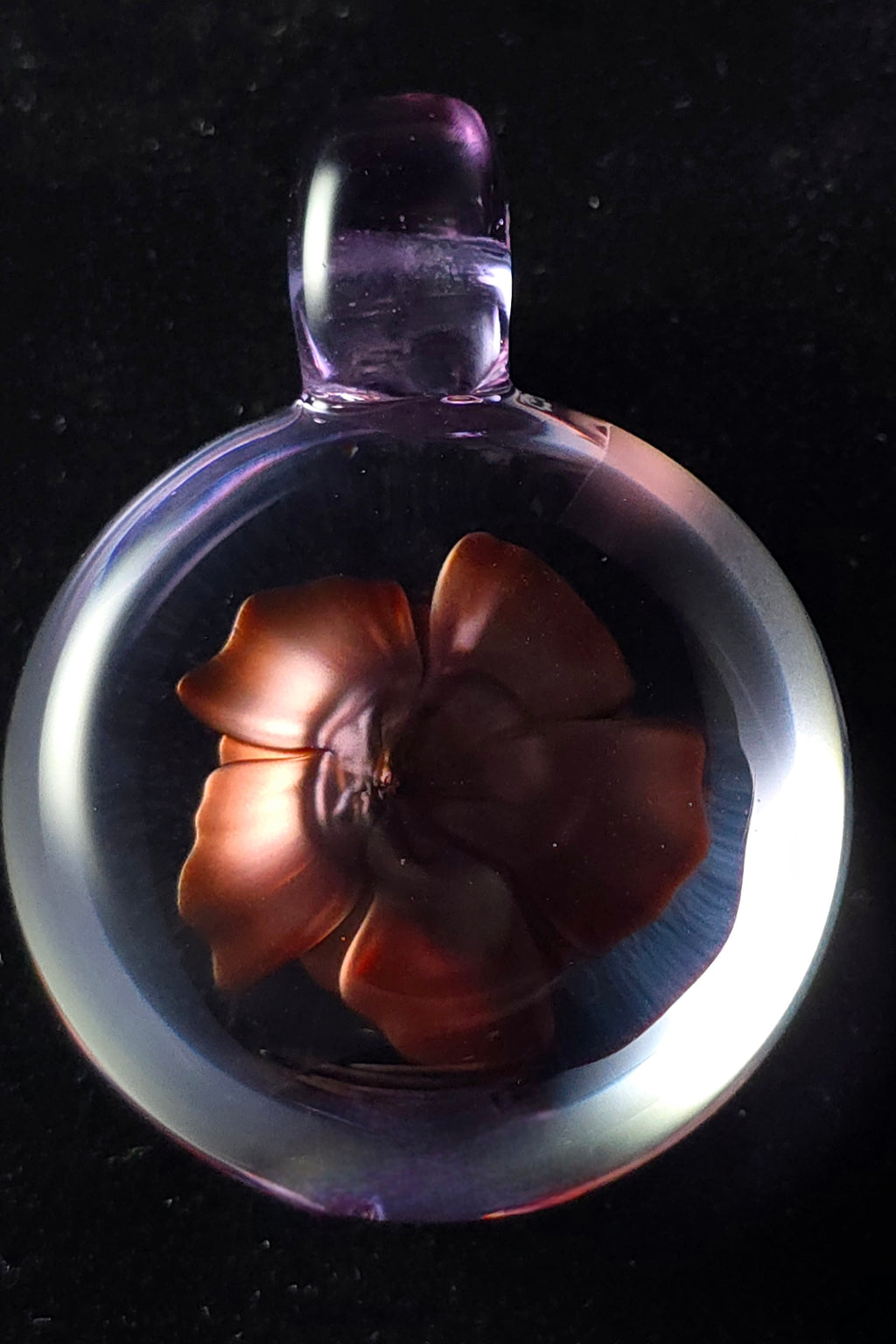 2.05 x 1.51 Flower Pendant  - Justin Bodovsky