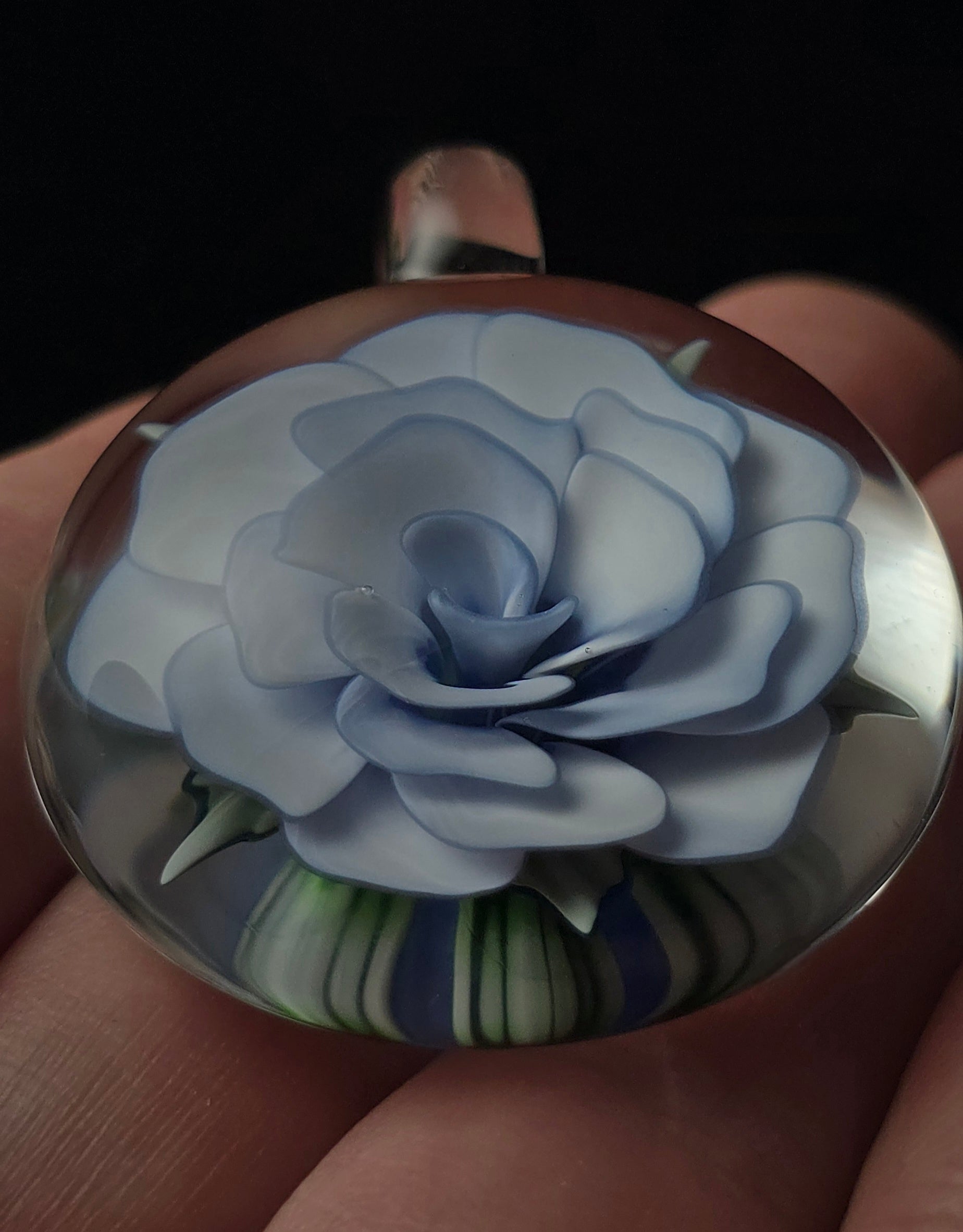 1.91x1.48in Flower Pendant  - Justin Bodovsky